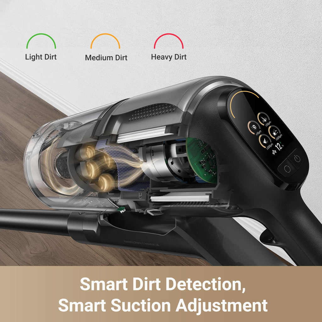 DREAME Z30 Cordless Vacuum Cleaner, 850W 90 Mins Powerful Suction