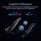 ASUS ROG Rapture GT-BE98 Pro WiFi 7 Gaming Router - Quad-Band, 30Gbps, Mesh