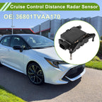No.36801TVAA170 Cruise Control Distance Radar Sensor for Honda Accord 2018-2020 Black Automotive Car Cruise Control Module Unit ABS,Metal 1 Pcs